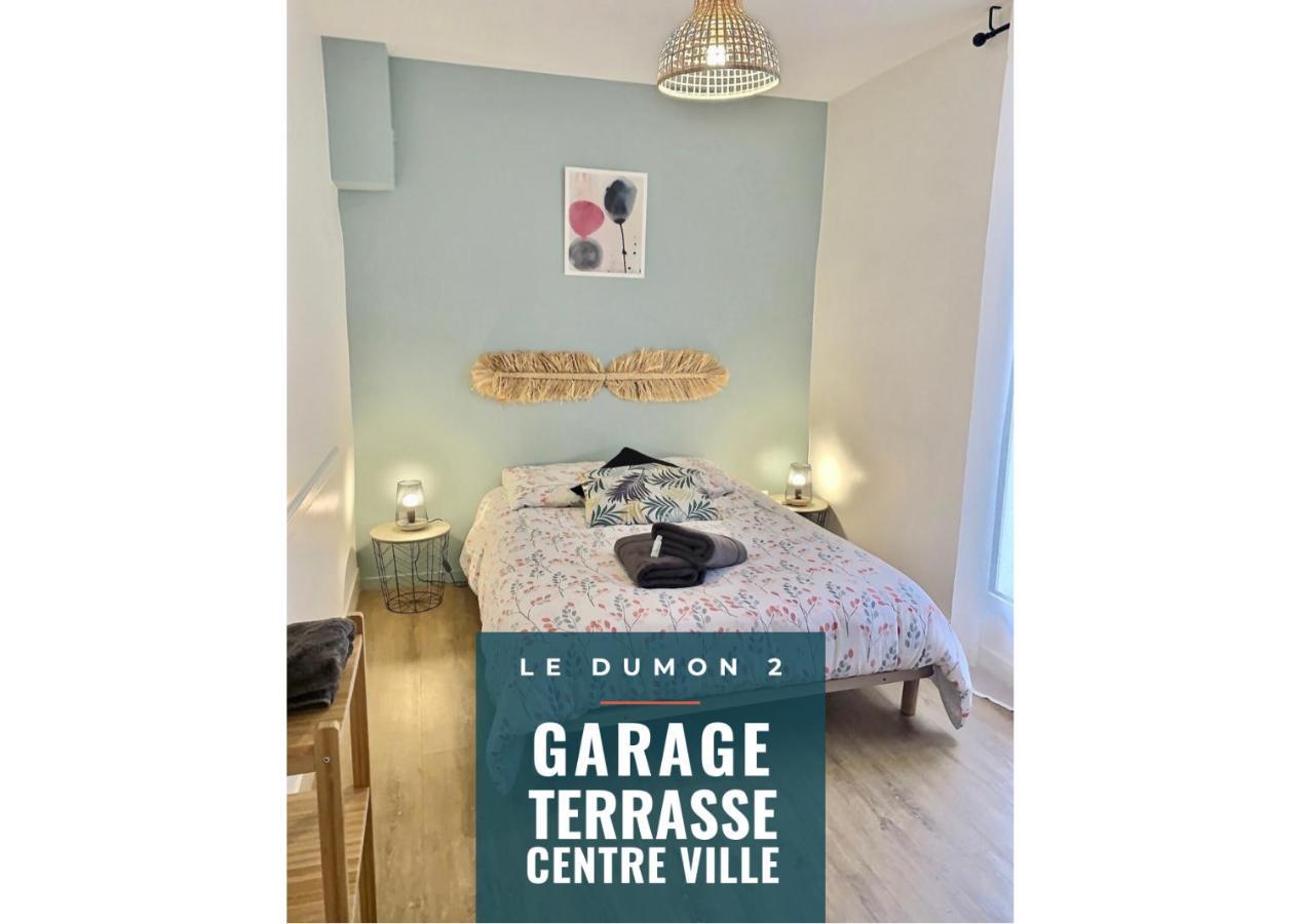 Le Dumon 2 - T2 Avec Garage - Terrasse - Wifi - Gare A 200M Apartment Agen Exterior foto